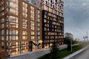 Возле ТРЦ «Аура» в Новосибирске началось строительство апарт-отеля от компании «Мета»